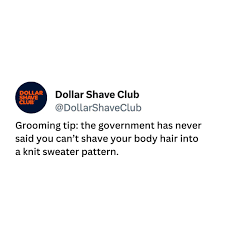 Dollar Shave UGC post