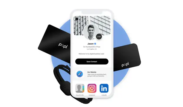 Popl digital business card